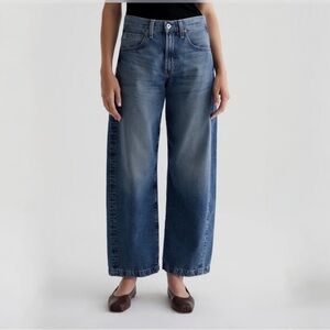 AG Hattie High-Rise Barrel Japanese Fabric Jean Size 30
